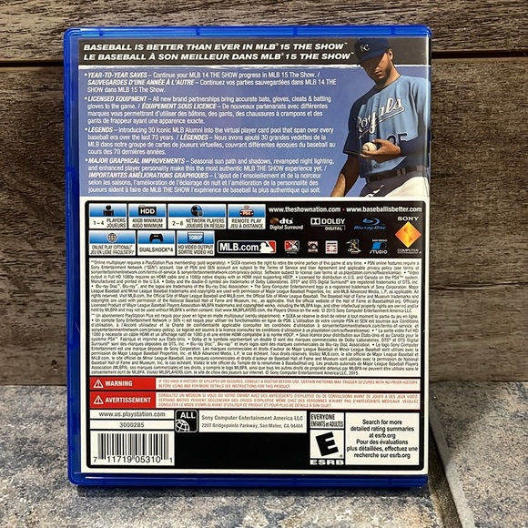 5 for $40 - MLB 15 The Show for PS4 - Picture 4 of 4